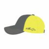 Snapback Cap Charcoal/Neon Yellow KillerGear logo 2