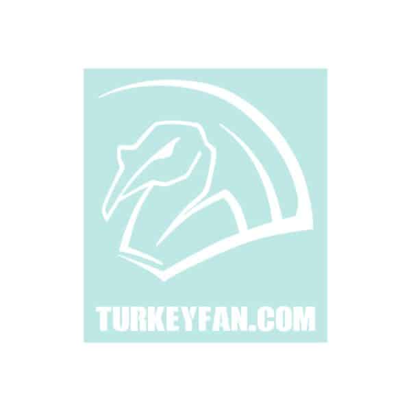TurkeyFan Vinyl Decal 1