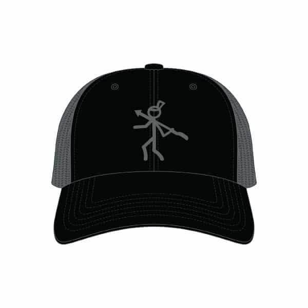 Snapback Cap Black/Charcoal KillerGear logo 1
