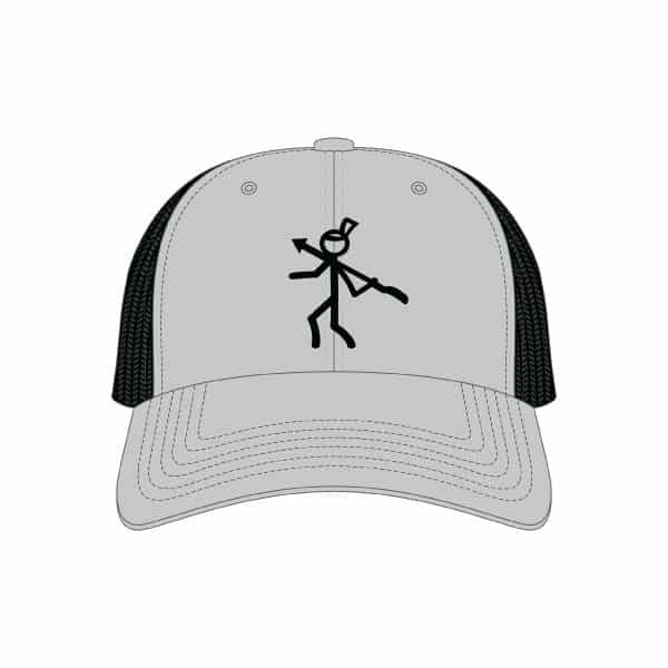 Snapback Cap Grey/Black KillerGear logo 1