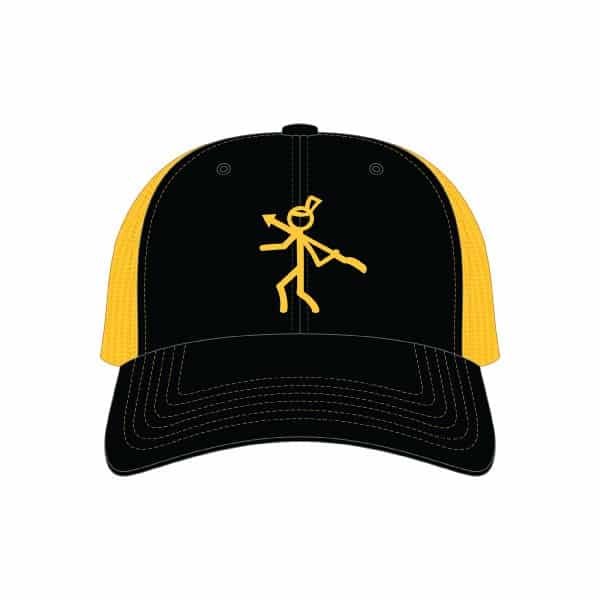 Snapback Cap Black/Gold KillerGear logo 1