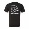 Super Soft Black T-shirt with TurkeyFan logo 2